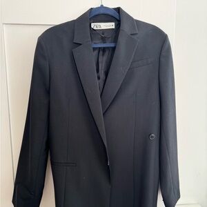 Zara Black Women Blazer - M